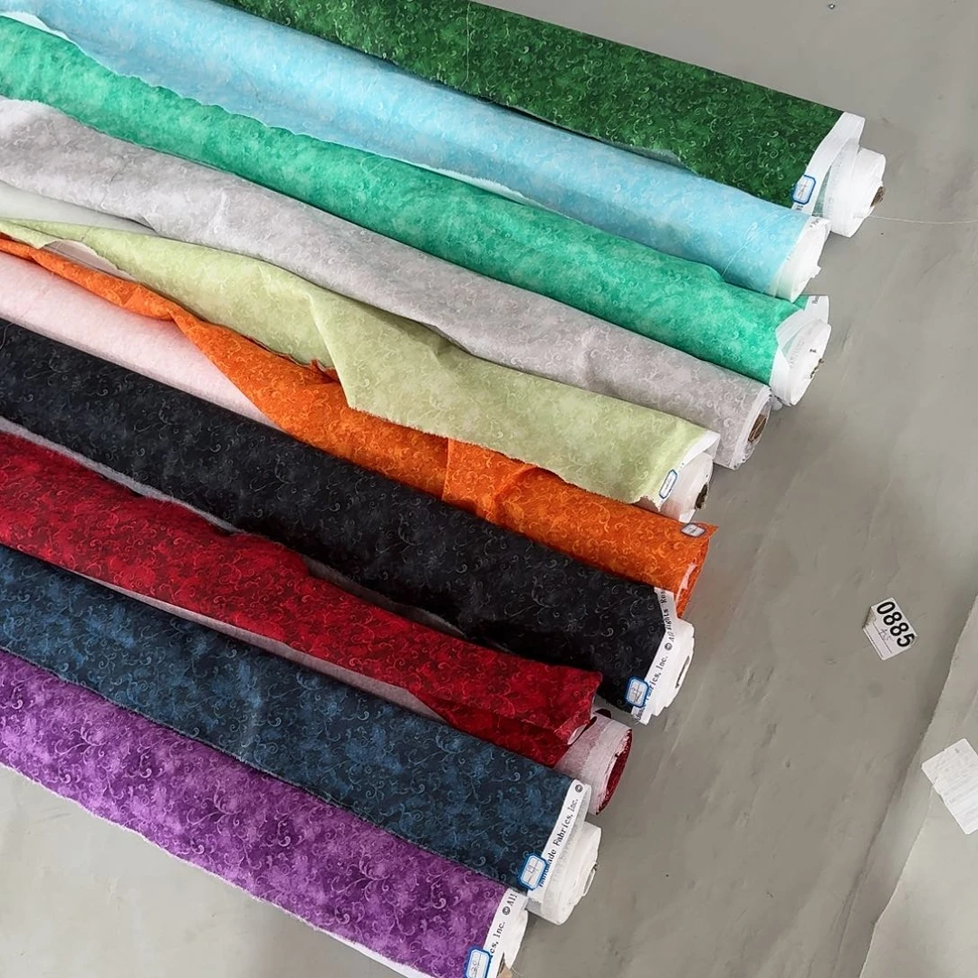 纯棉平布10色各1米长X1.1米宽地卷