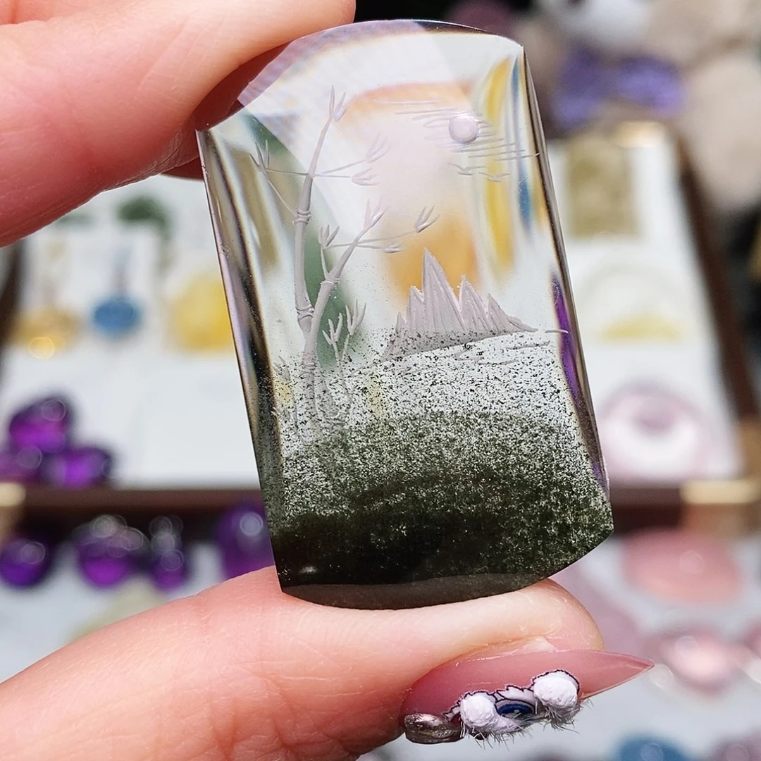 水晶吊坠(赠链)未镶嵌