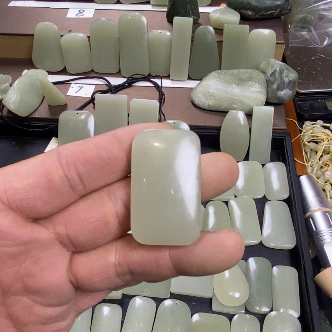 颈饰未镶嵌和田玉用**好057