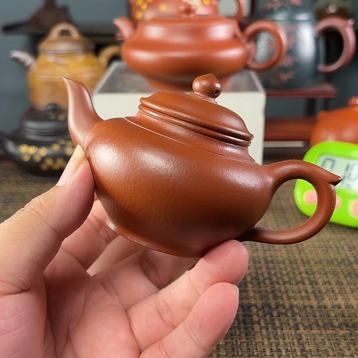 普***杰紫砂茶壶宜兴原矿手工紫砂壶