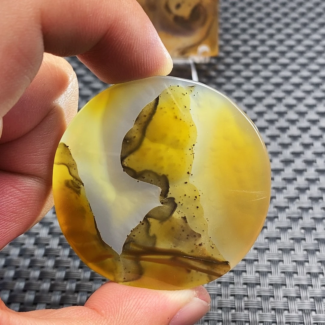 玛瑙/玉髓未镶嵌吊坠(不含链)43