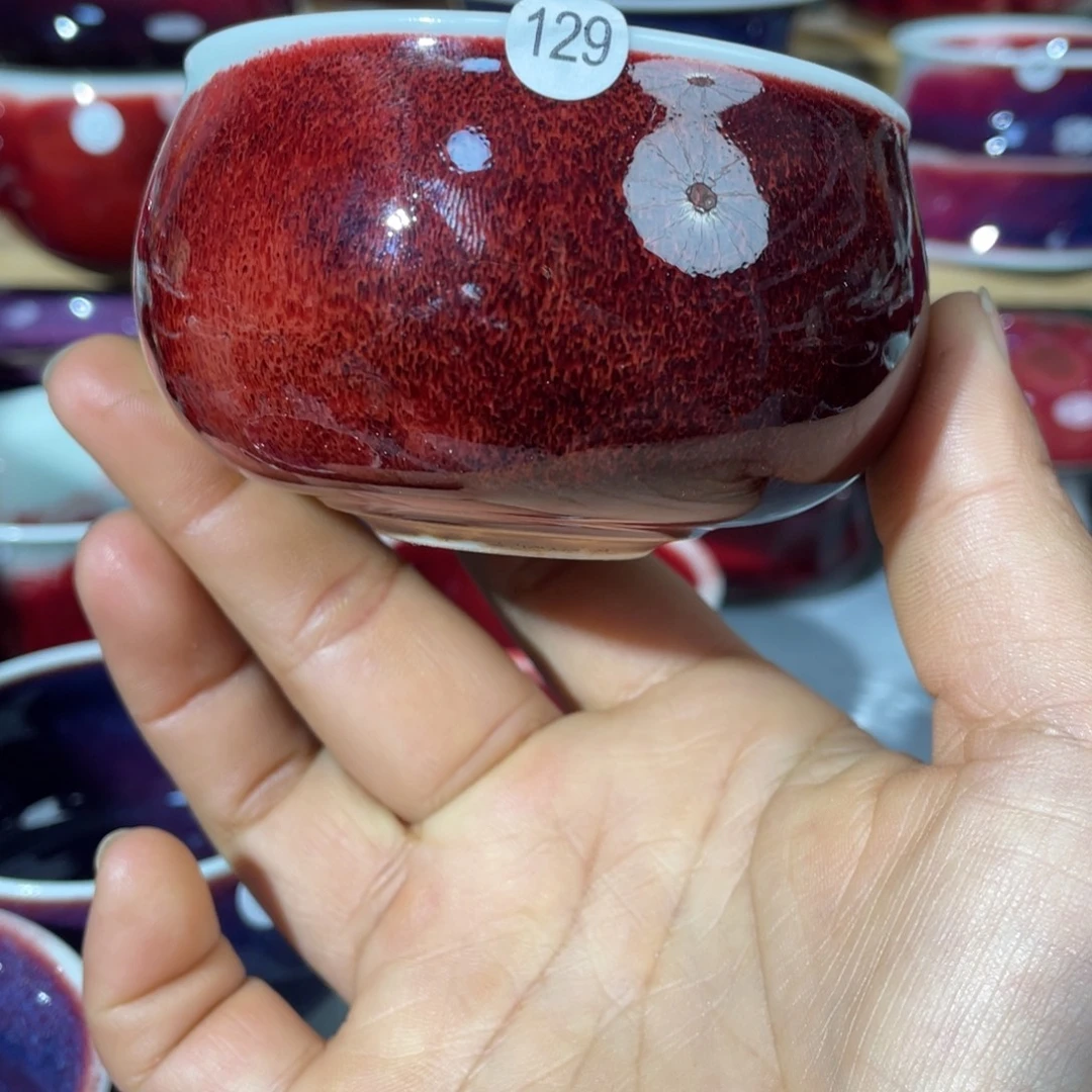 瓷片纯手工制作……