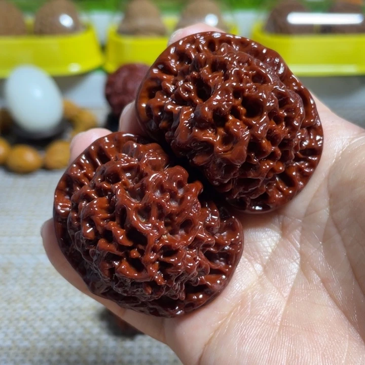 把件文玩核桃48官帽