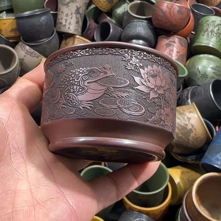 茶杯紫砂全手工制作工艺