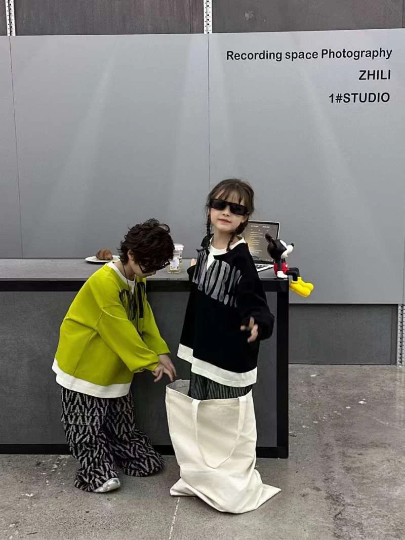 Cc潮品童装zhibo专拍链接卫衣裤子外套韩版NO退NO换