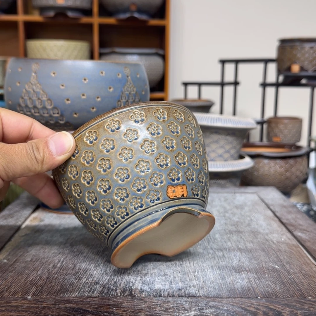 手工花盆 050 内口口径 10.5cm