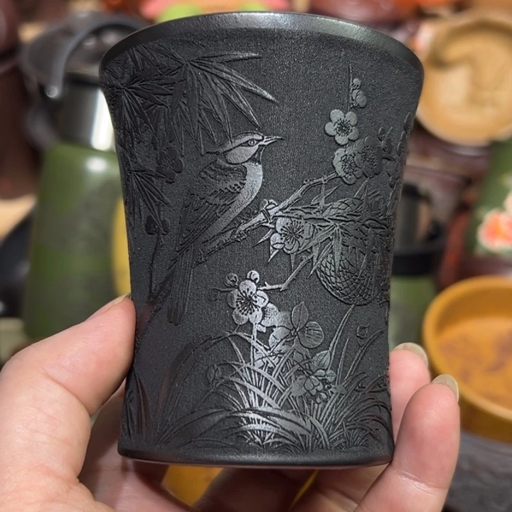 茶杯紫砂宜兴紫砂主人杯