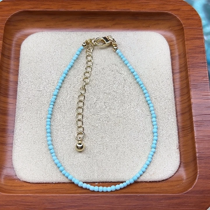 未镶嵌绿松石手链