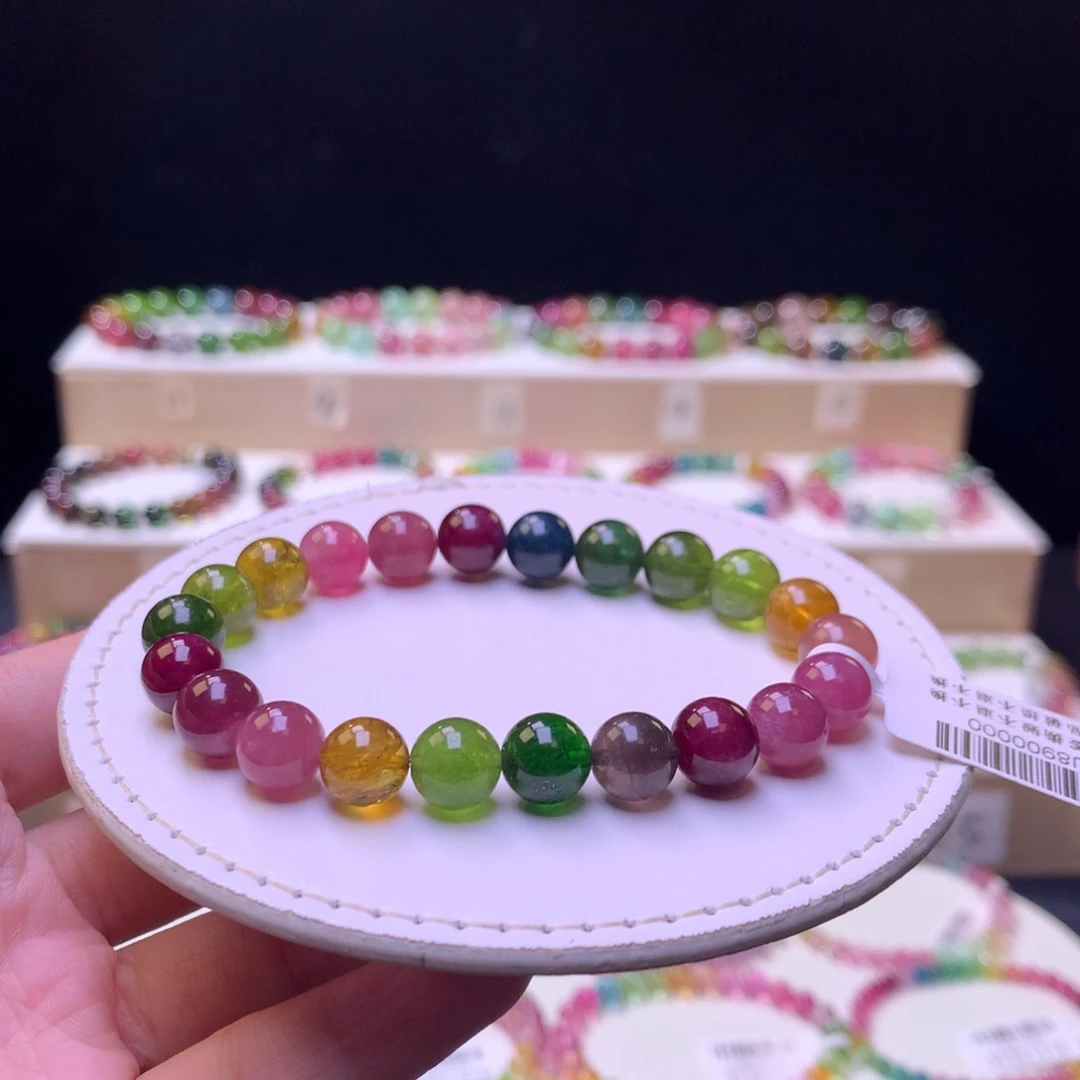 未镶嵌手链碧玺碧玺