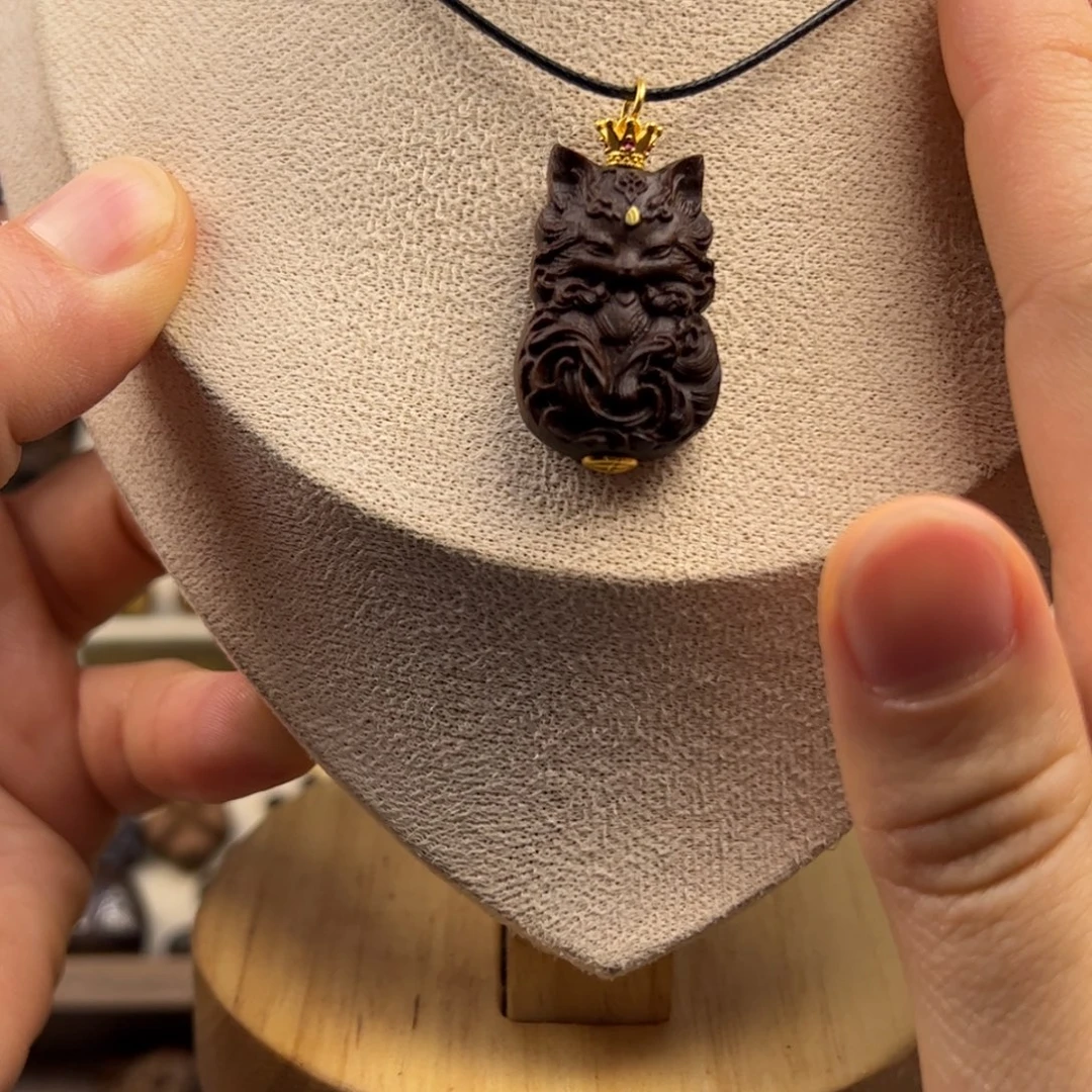 秋***浓银S925凤九随行脖挂配饰