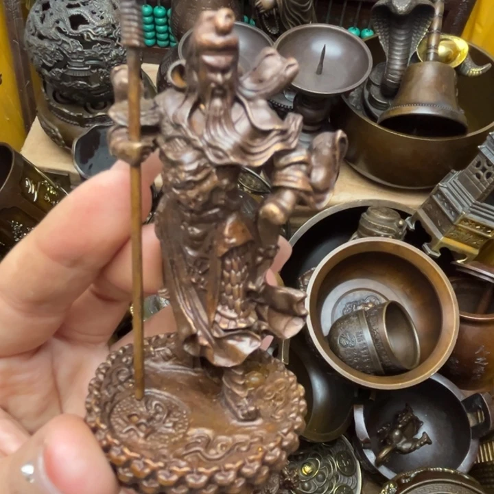 精美铜器摆件藏收