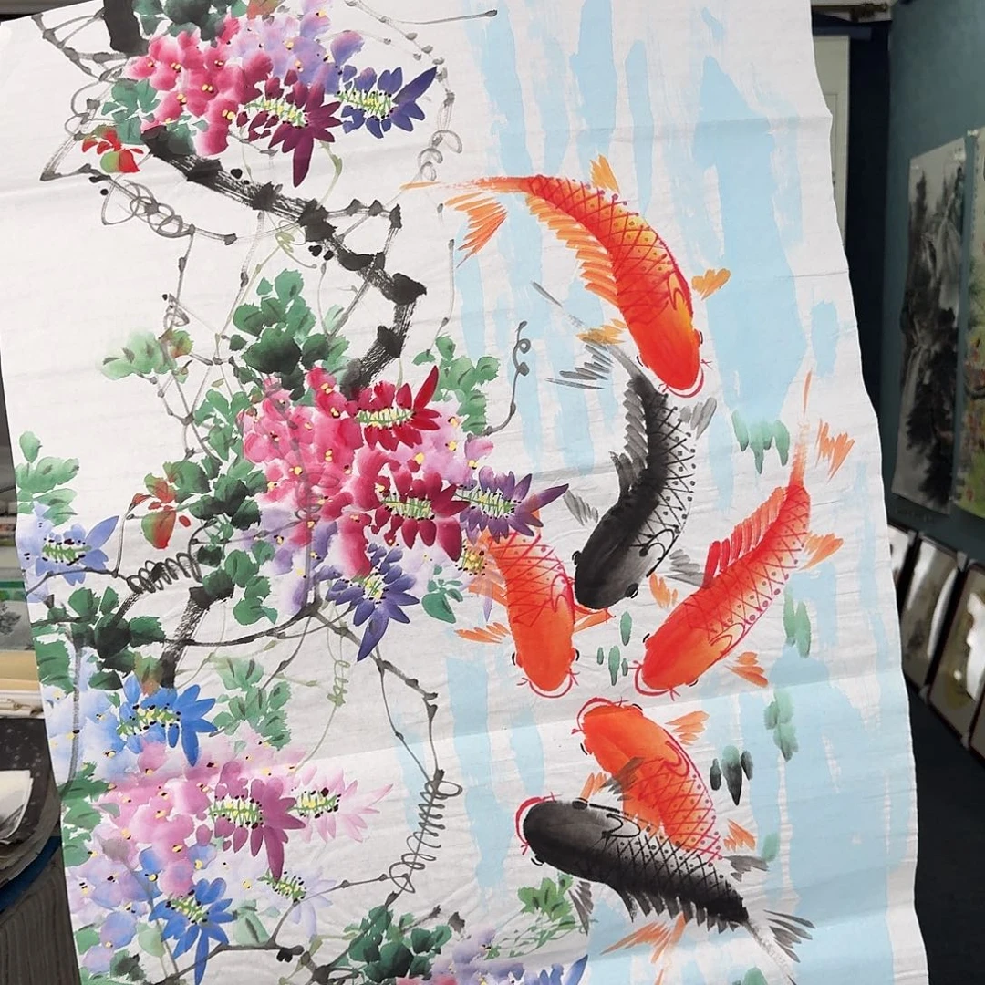 纯手绘的好看作品