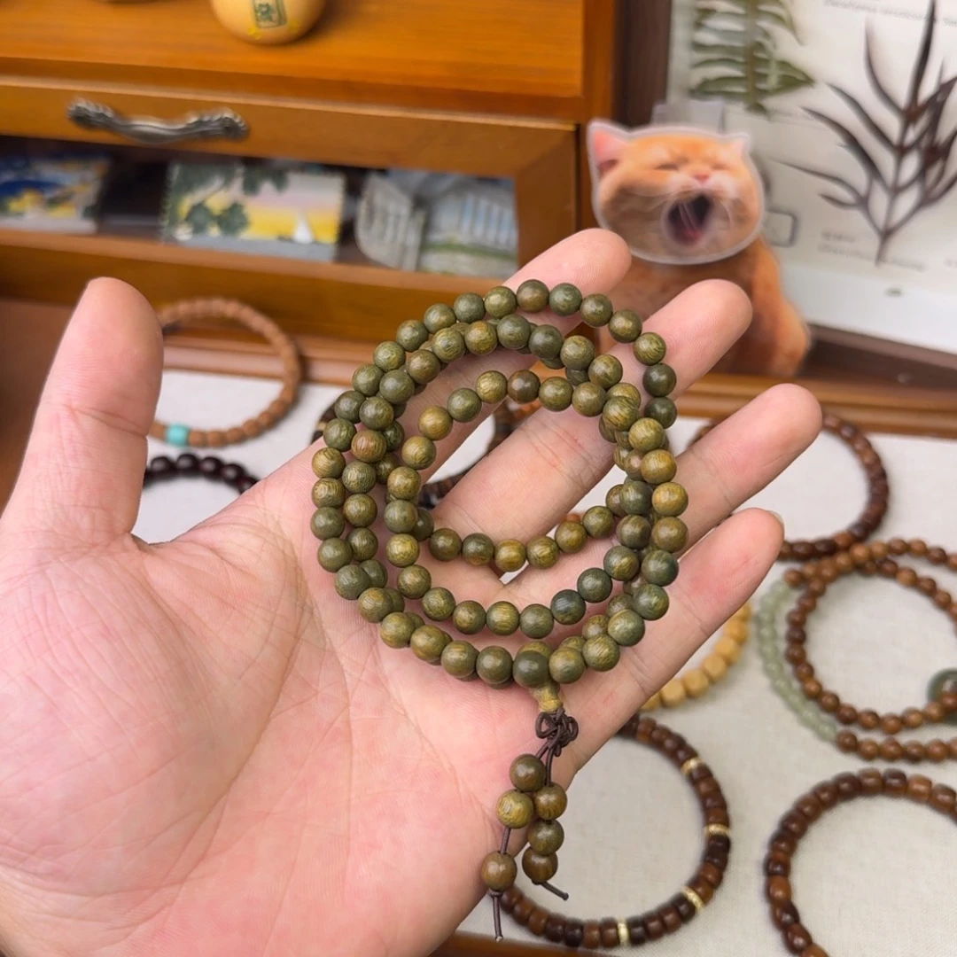 维腊木（绿檀）手串/手链