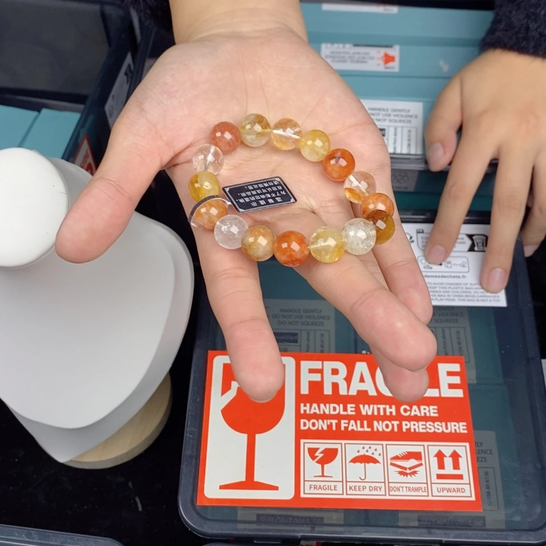 水晶手链银S925镶嵌