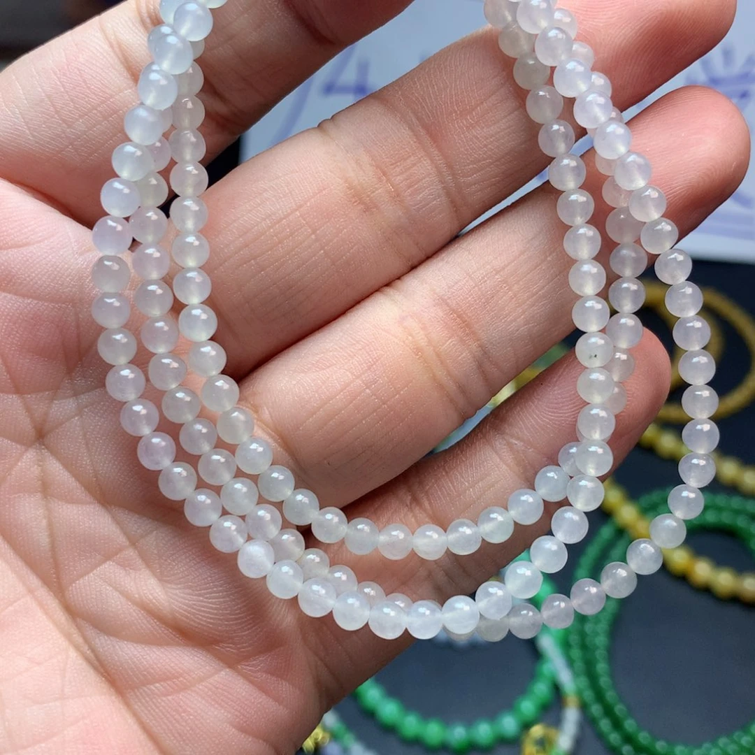 定制翡翠未镶嵌纯天然缅甸翡翠A货卡4