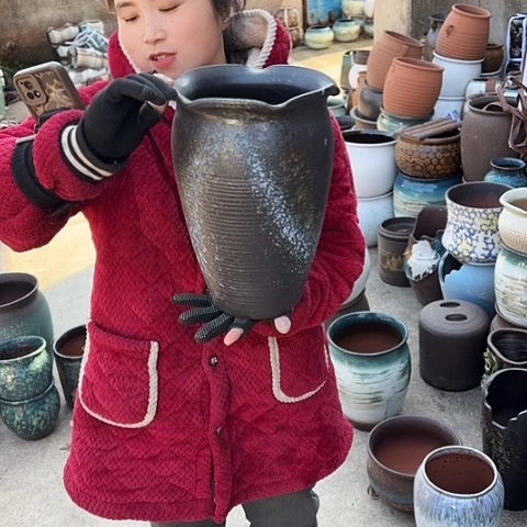 口20高31瑕疵盆子。