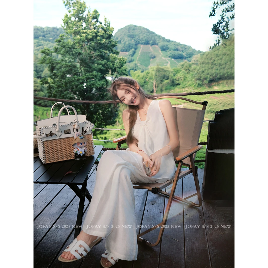 【CHASINGLIGHT】|松弛一夏|扭结宽松背心 C1576