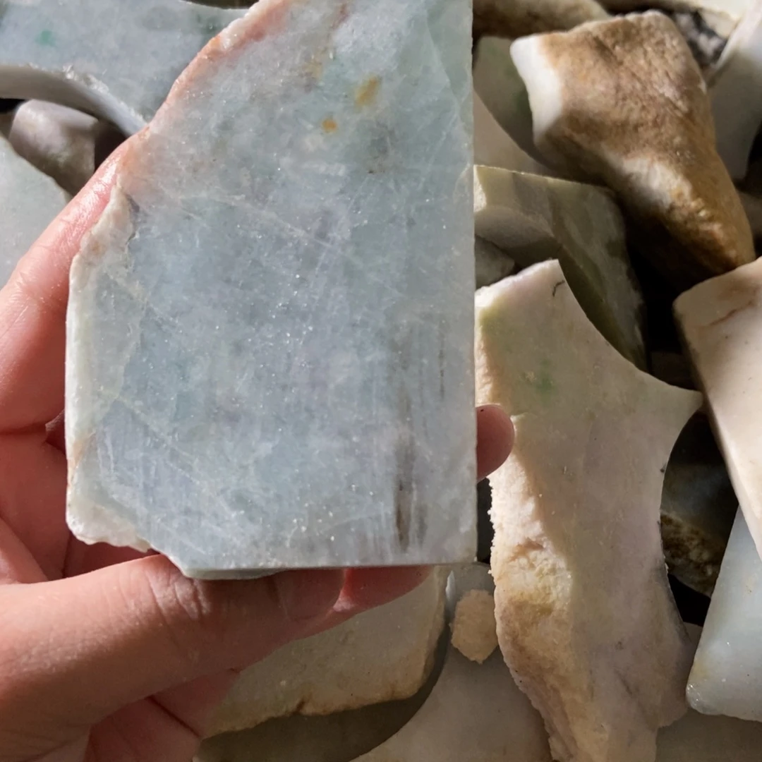 翡翠未镶嵌吊坠(不含链)天然翡翠