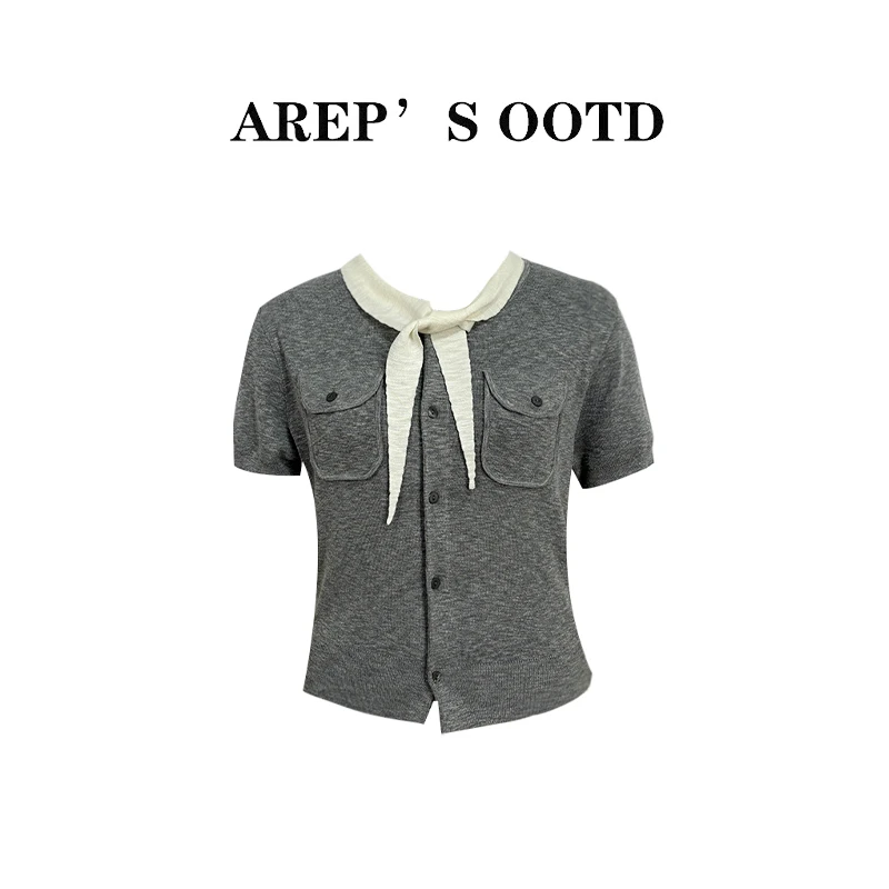 【乔知之】AREP 2025新款 上衣  MYAZSMC04253