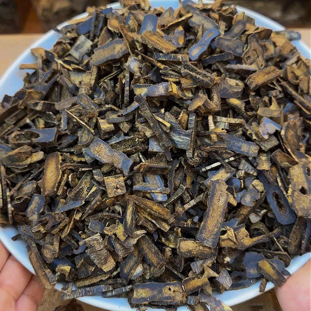 沉香沉香碎屑透顶绿品种高油边角料50g