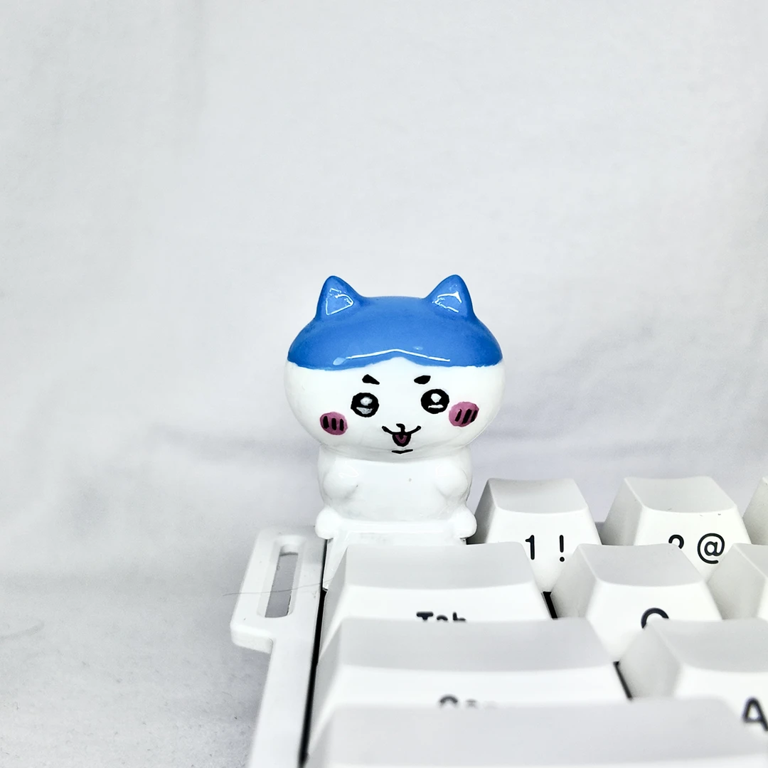 个性立体小小键帽手工绘制十字轴通用【默认微微瑕】