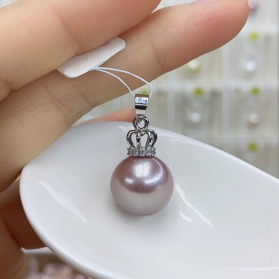 颈饰合金淡水珍珠