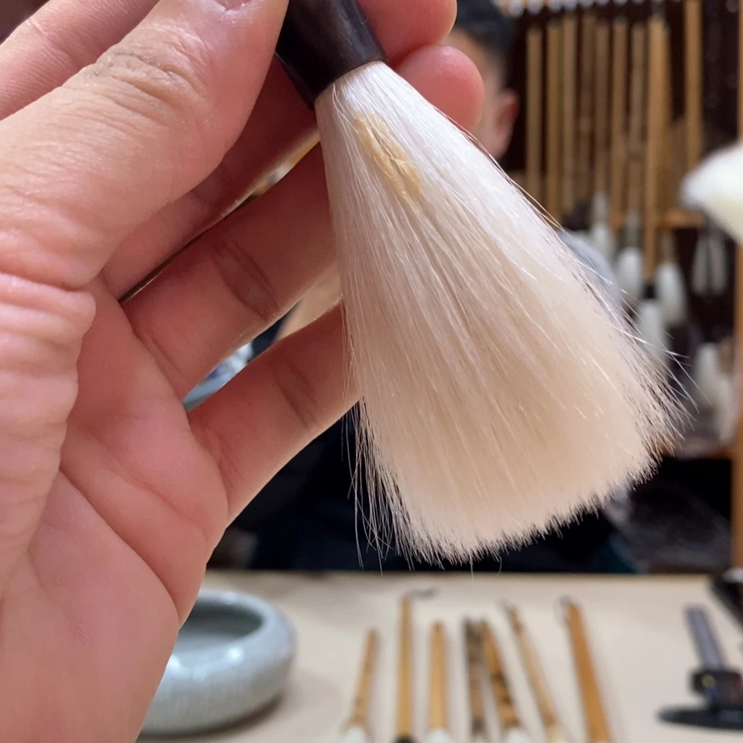 6.8出峰，1.1口径，纯细嫩光峰羊毫