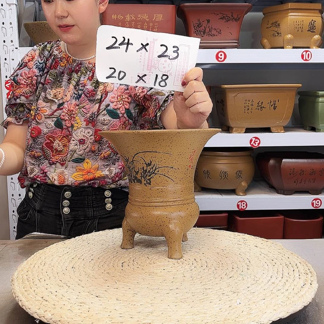 紫砂花盆紫砂花盆
