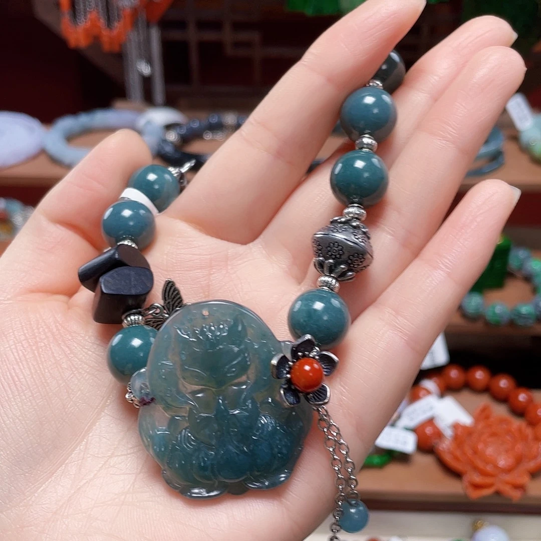 翡翠未镶嵌手链饰品