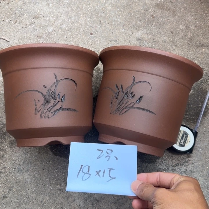 紫砂花盆特价秒杀