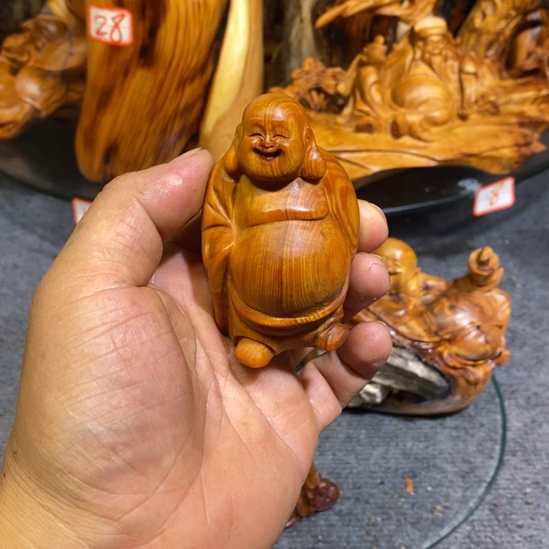柏木（崖柏）木雕工艺品摆件家居崖柏手串崖柏