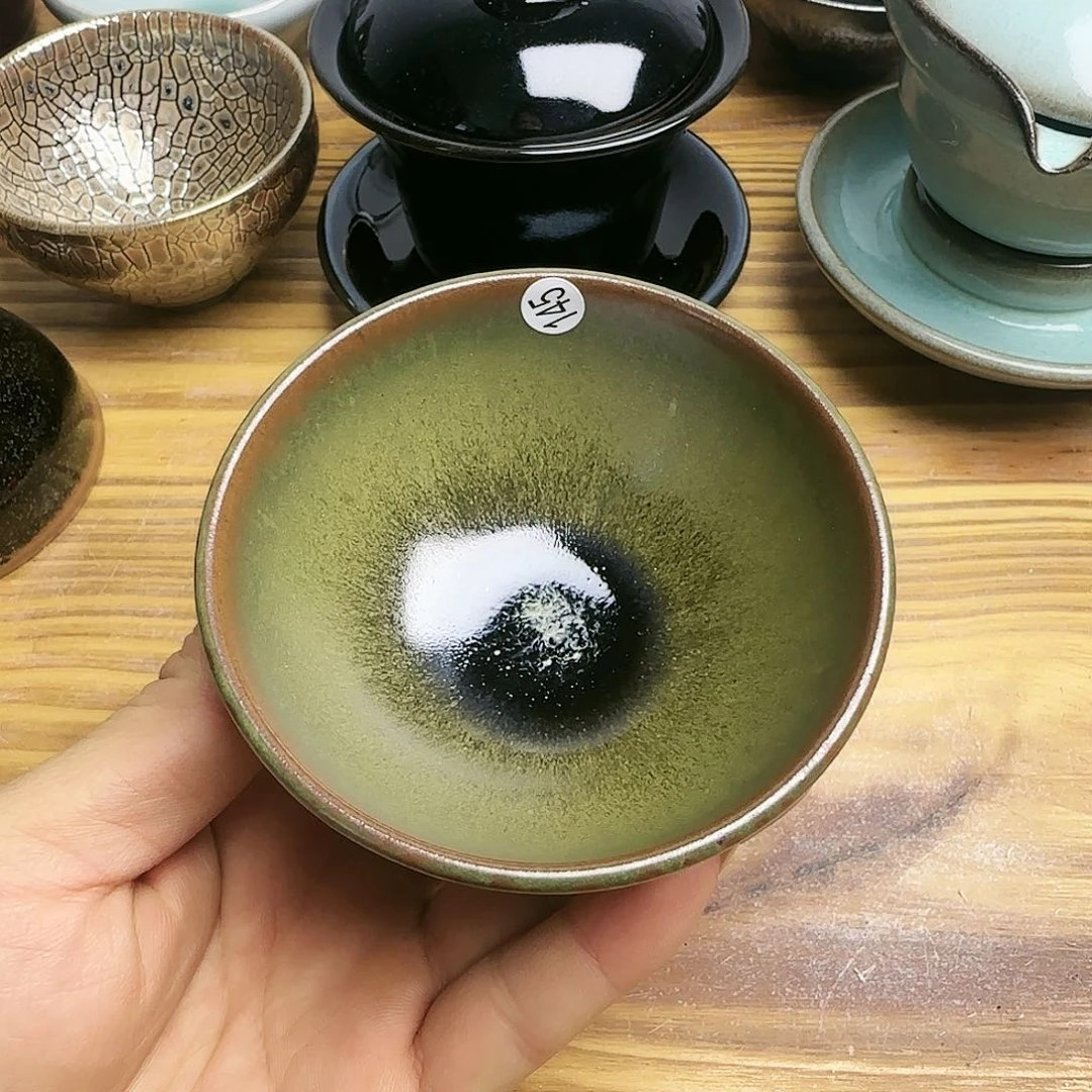 茶盏建窑建盏茶器145