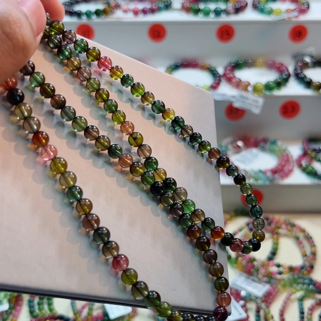 未镶嵌手链碧玺碧玺