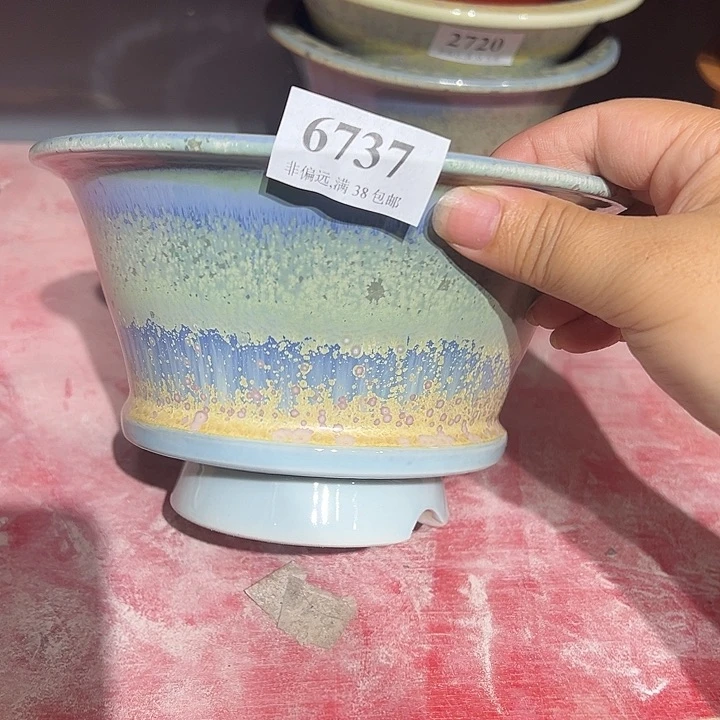 口15 手工花盆满30包邮