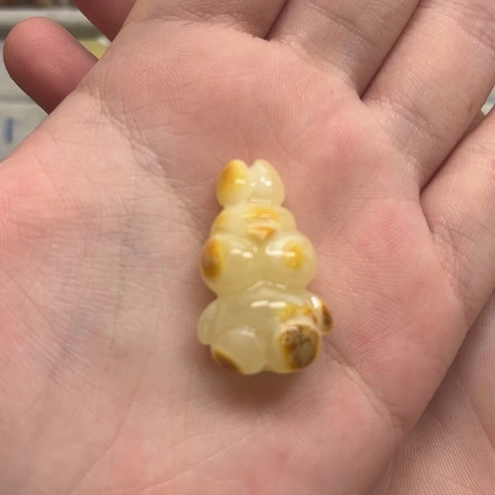 裸石琥珀未镶嵌天然蜜蜡配件