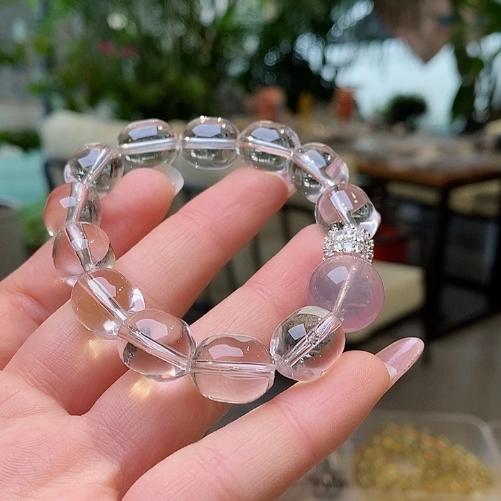 水晶手链未镶嵌沙**?手链