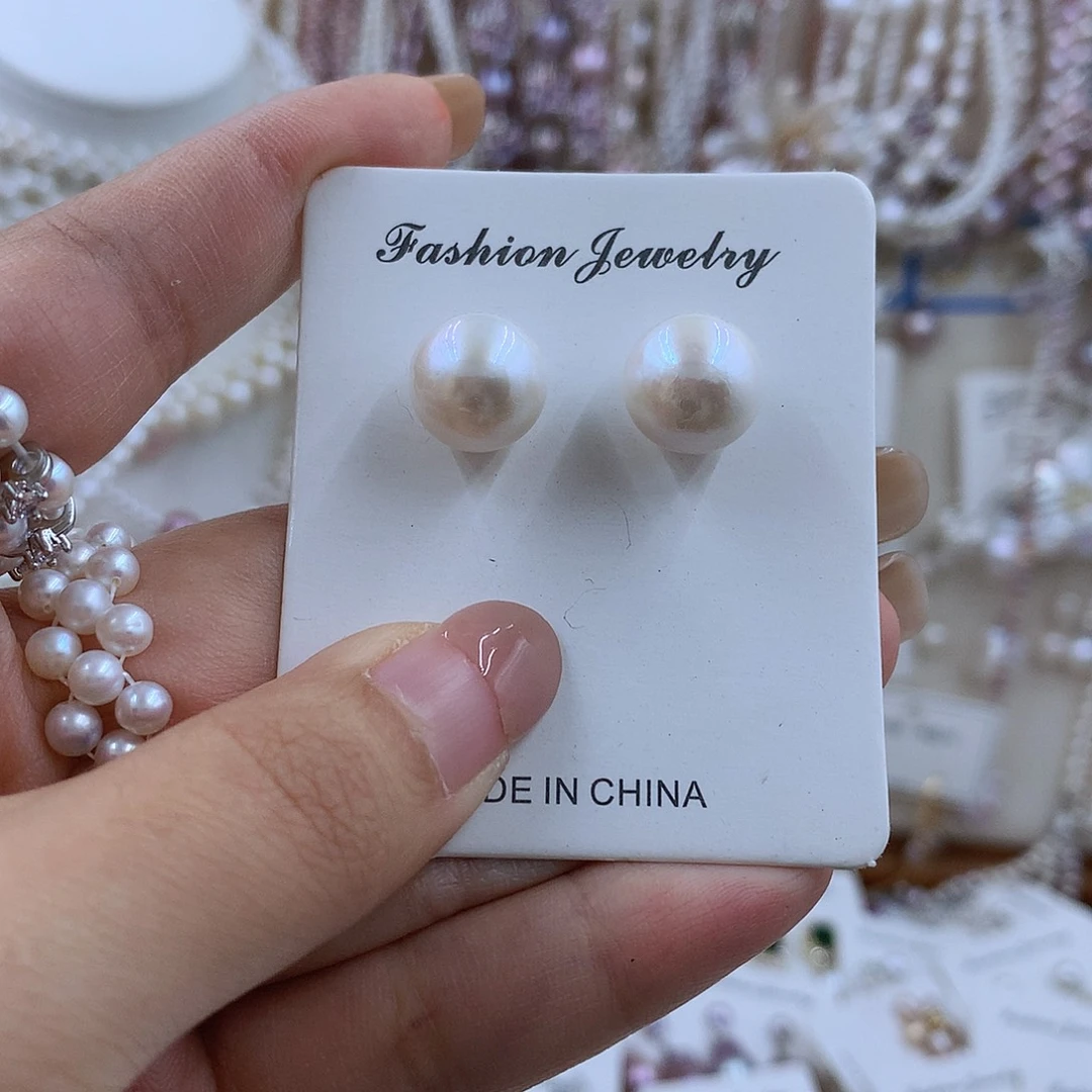 项链18K金镶嵌淡水珍珠