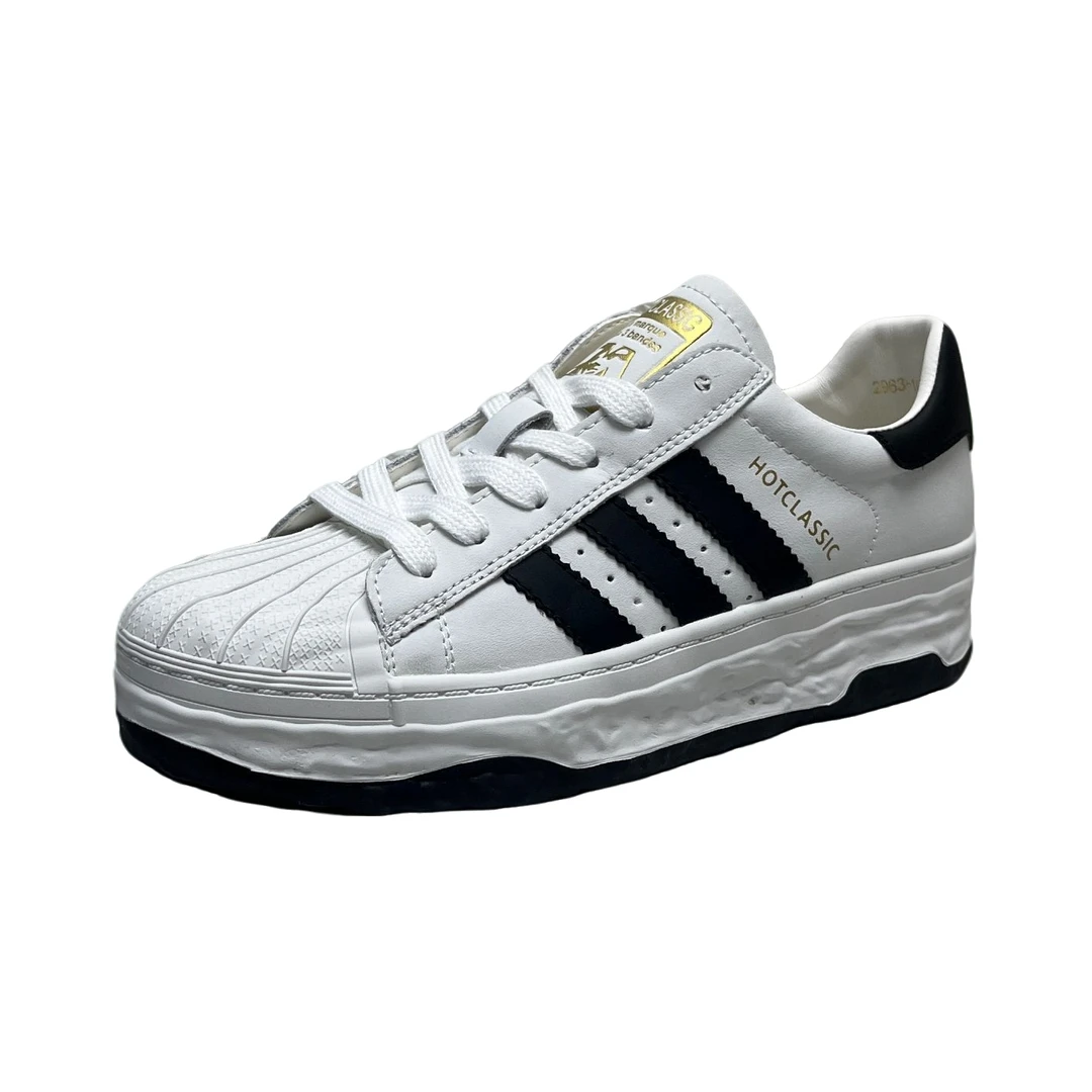 2963-10  6612真皮厚底小白鞋 （标准尺码）（茹）