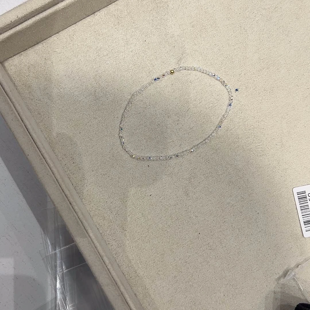 布艺非金属华子手链