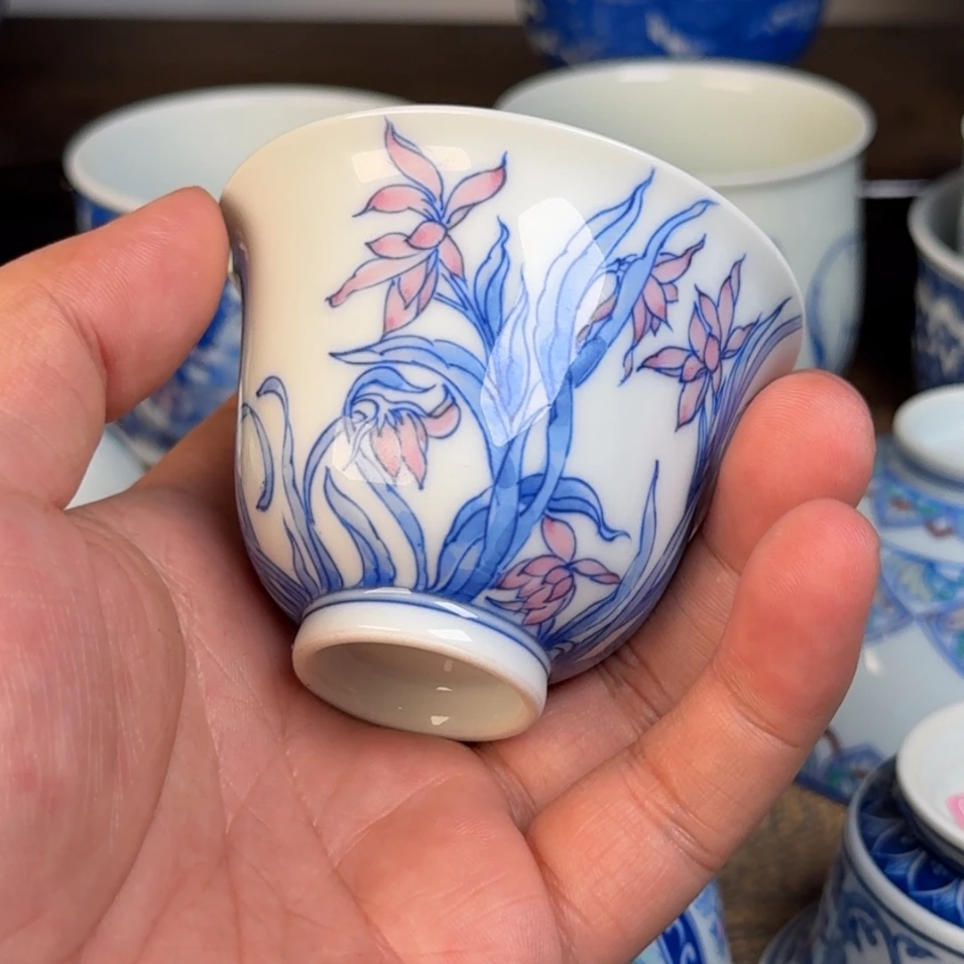 若***、现代手工手绘茶器