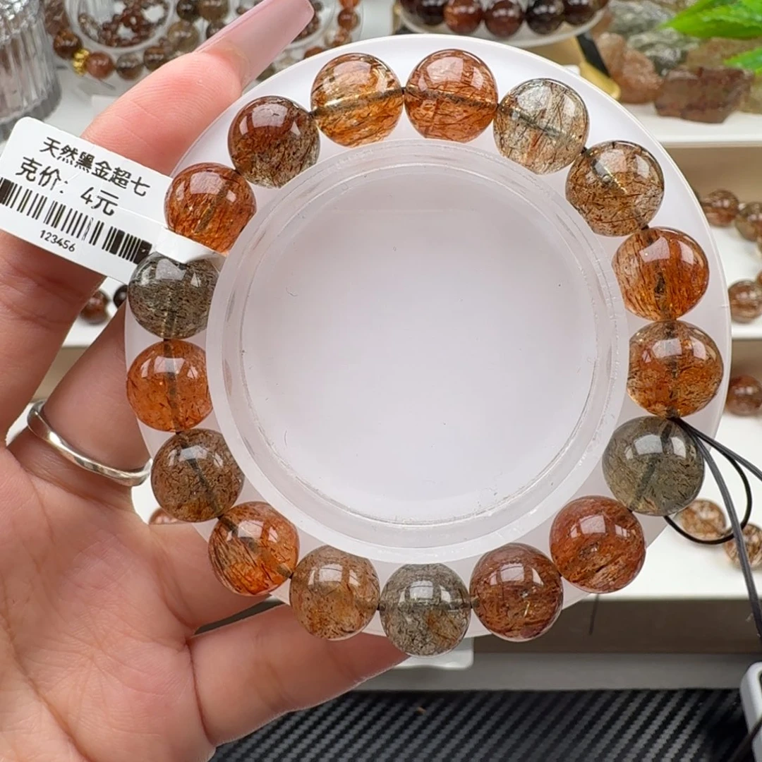 手链未镶嵌水晶黑金超七多样性发其一