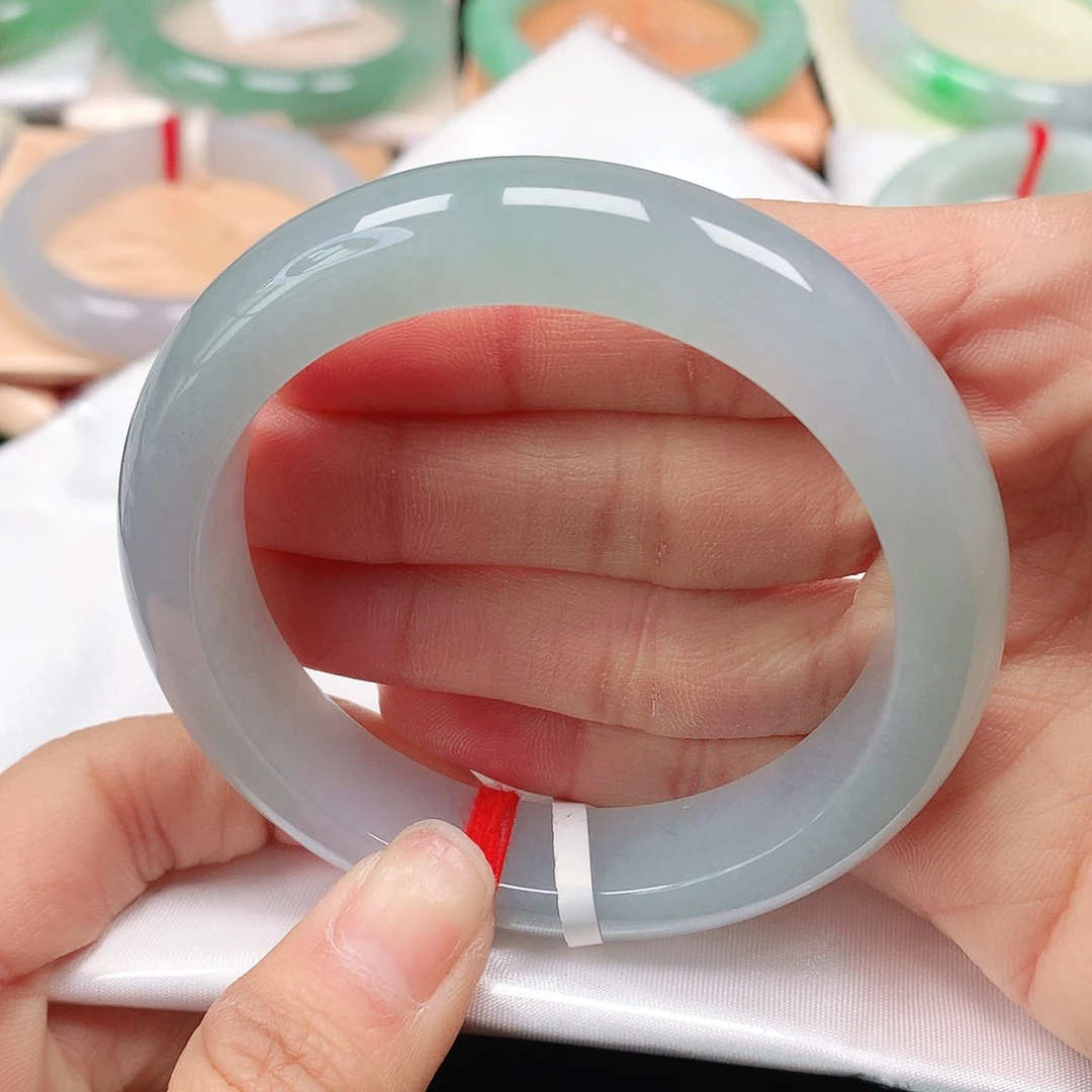 翡翠手镯未镶嵌天然翡翠手镯54.2