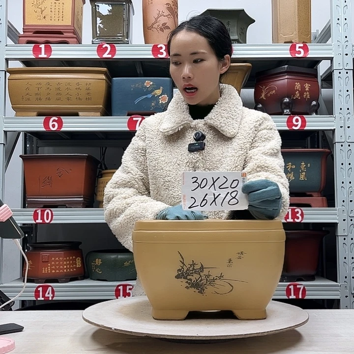 花盆紫砂紫砂花盆