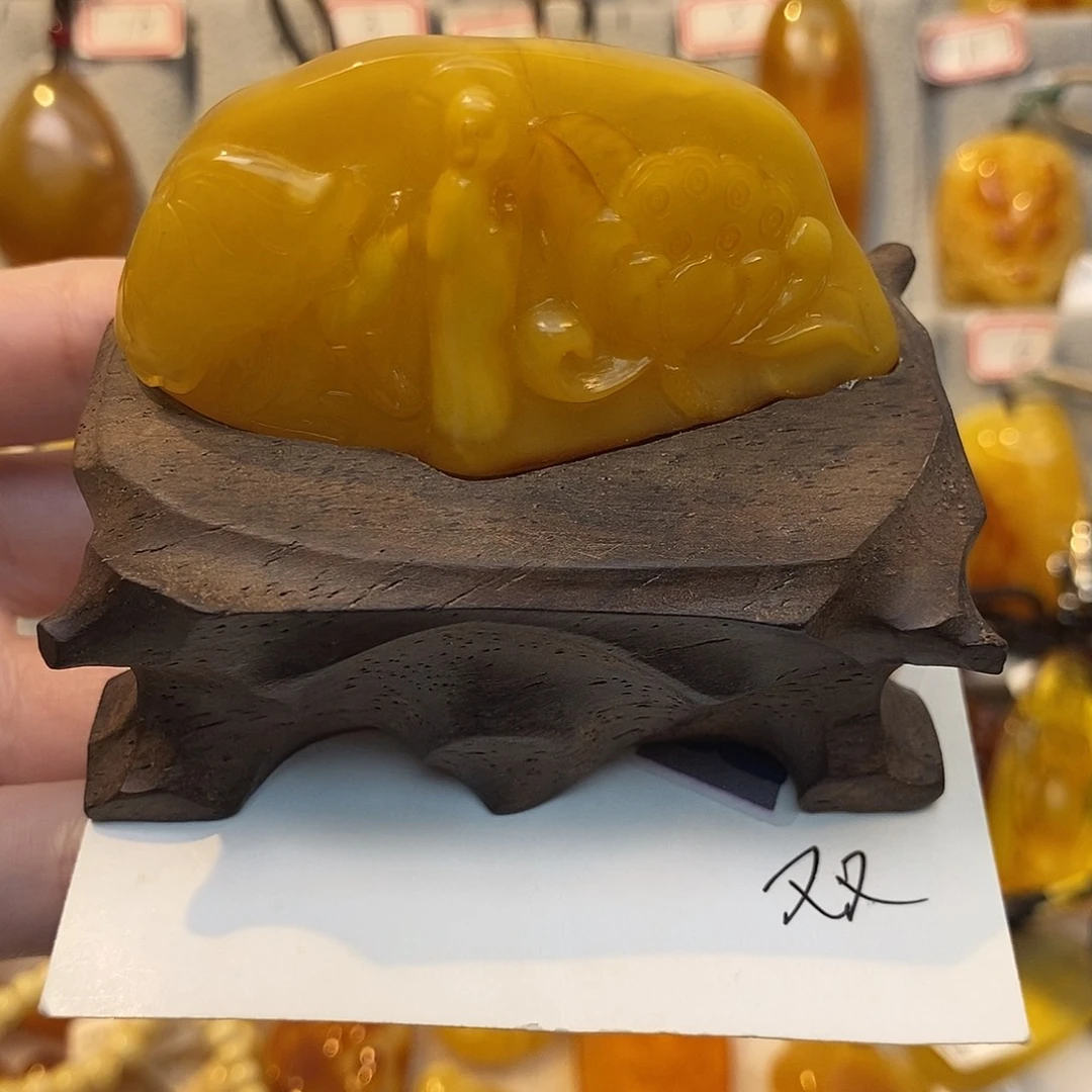 未镶嵌定制琥珀琥珀蜜蜡