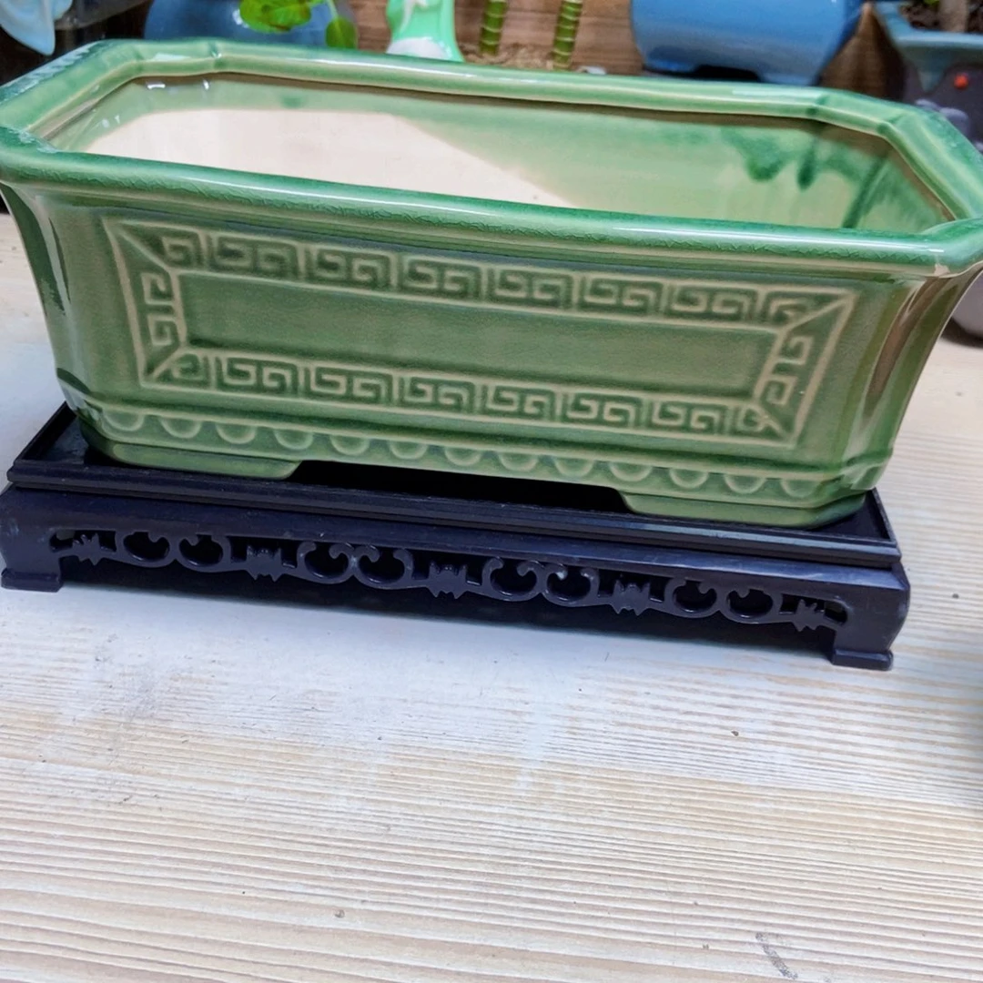 瓷片陶瓷花盆陶瓷艺术