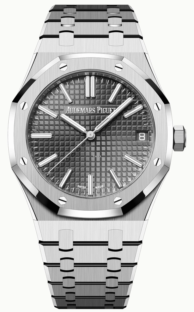 未使用 Audemars Piguet/爱彼 杭邸·15510st 灰盘 25年全套
