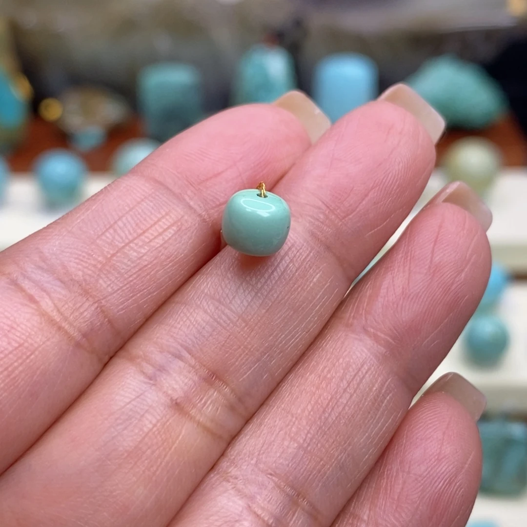 绿松石未镶嵌珠宝奇石6:6×6