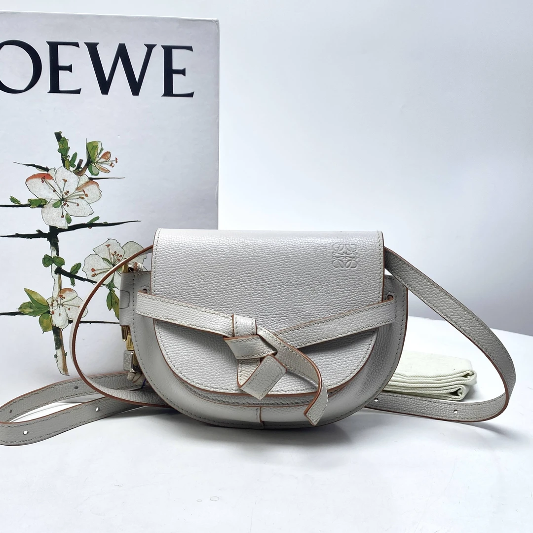 95新 LOEWE/罗意威 思斯专属 罗意威gate斜挎 CPAF1276