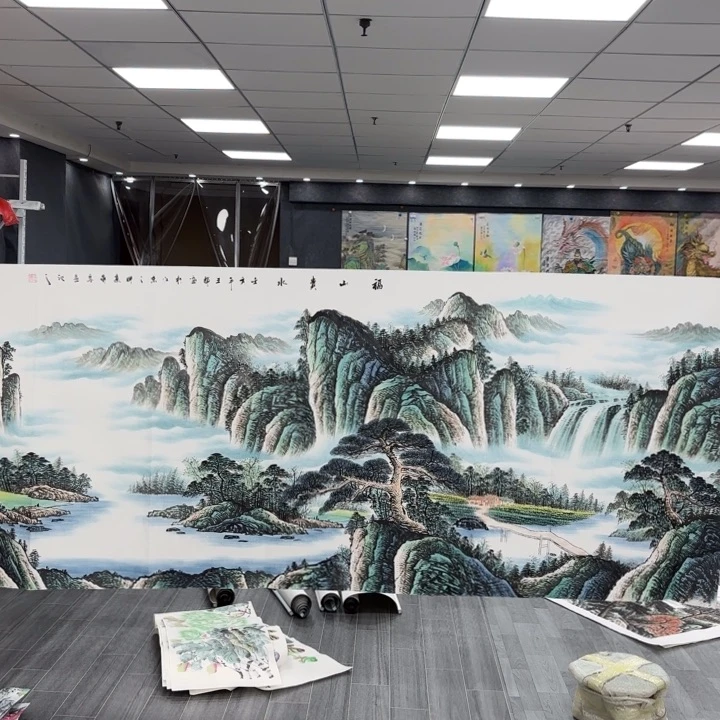 字画等多种形式的艺术作品和