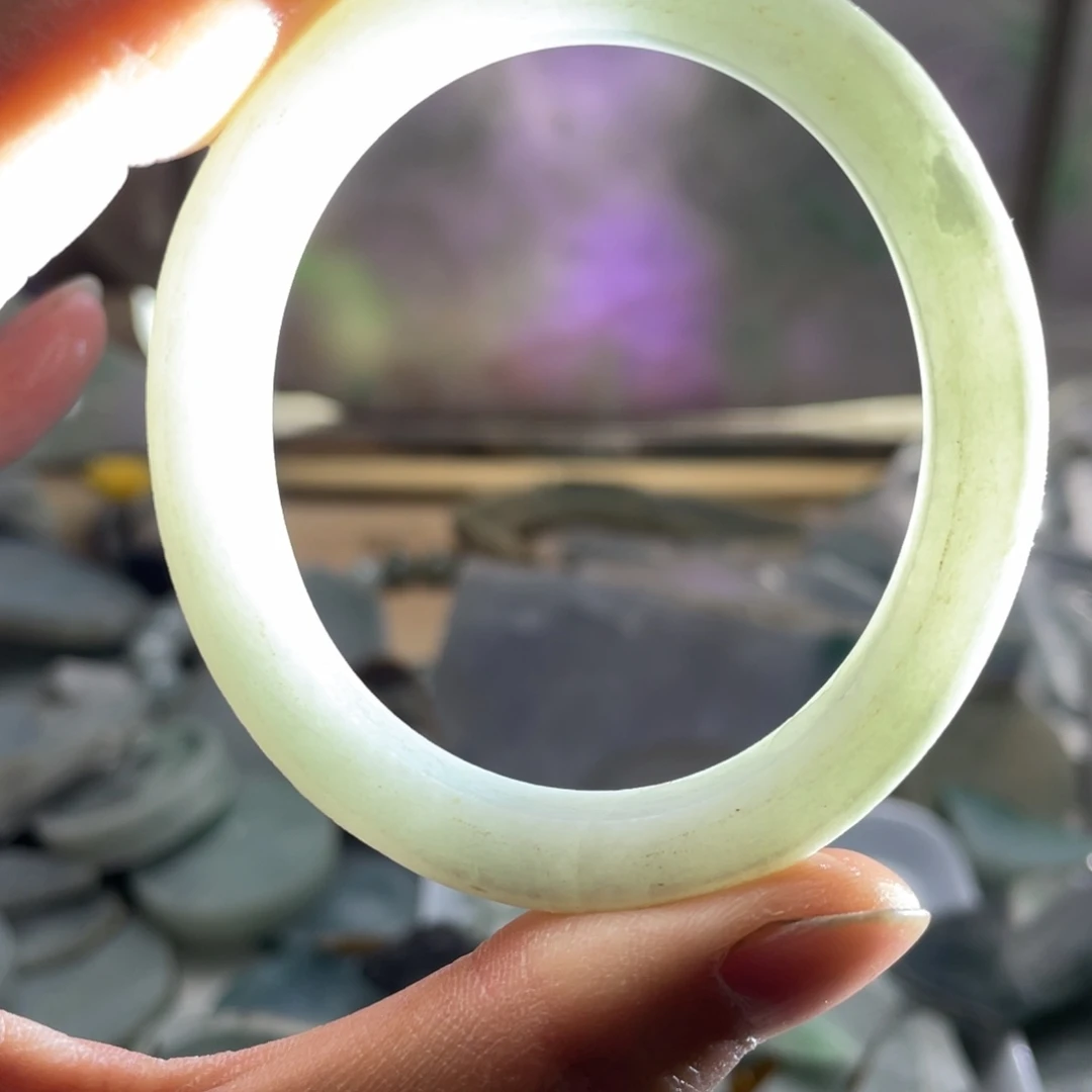 翡翠未镶嵌挂件K缅甸天然翡翠片料